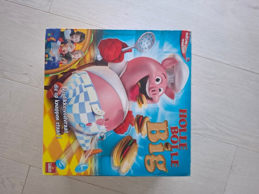 Holle bolle big gezelschapsspel, Drie of vier spelers, Ophalen of Verzenden, Gebruikt, Goliath