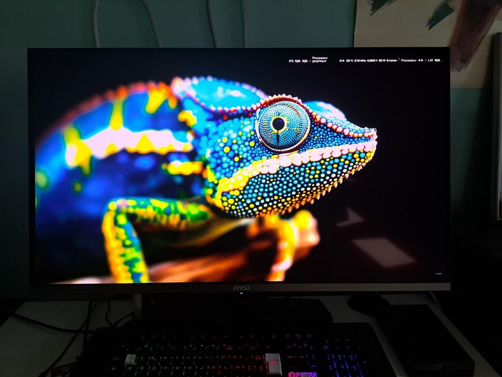 Msi 321ux qd oled 32p 4k 240hz vend ou échange, Informatique & Logiciels, Moniteurs, Enlèvement