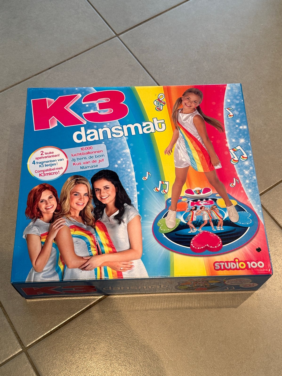 Tapis de danse K3, Enfants & Bébés, Jouets | Éducatifs & Créatifs, Comme neuf, Avec lumière, Sonore, Enlèvement ou Envoi