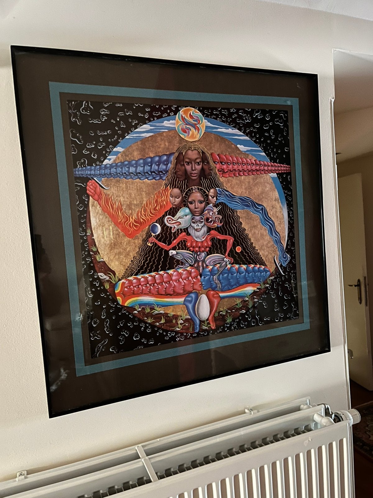 Reproduction du tableau « Time », Antiquités & Art, Enlèvement