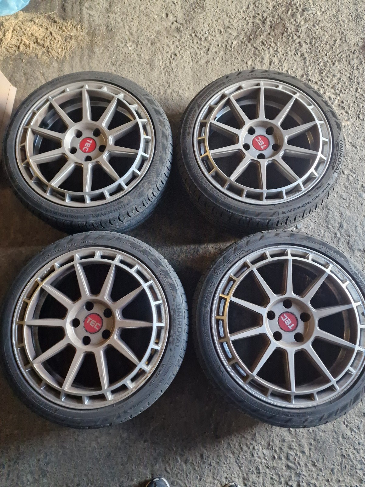 Jantes TEC Speedwheels GT8 5x114.3, Pneus et Jantes, Véhicule de tourisme, Pneus été, 18 pouces
