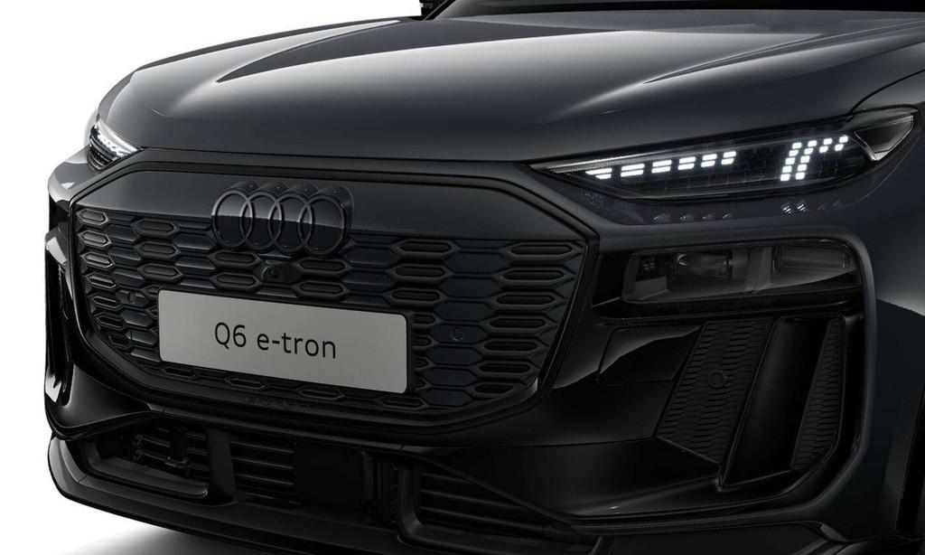 Audi Q6 e-tron Q6 e-Tron Edition one grey l Pano l Passenger, Auto's, Audi, Achterwielaandrijving, Gebruikt, Zwart, Leder