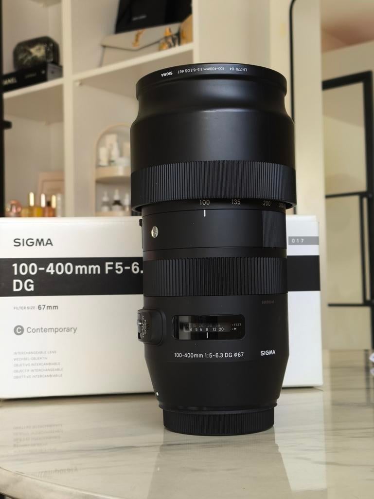 Sigma 100-400mm voor Canon, Ophalen of Verzenden, Telelens