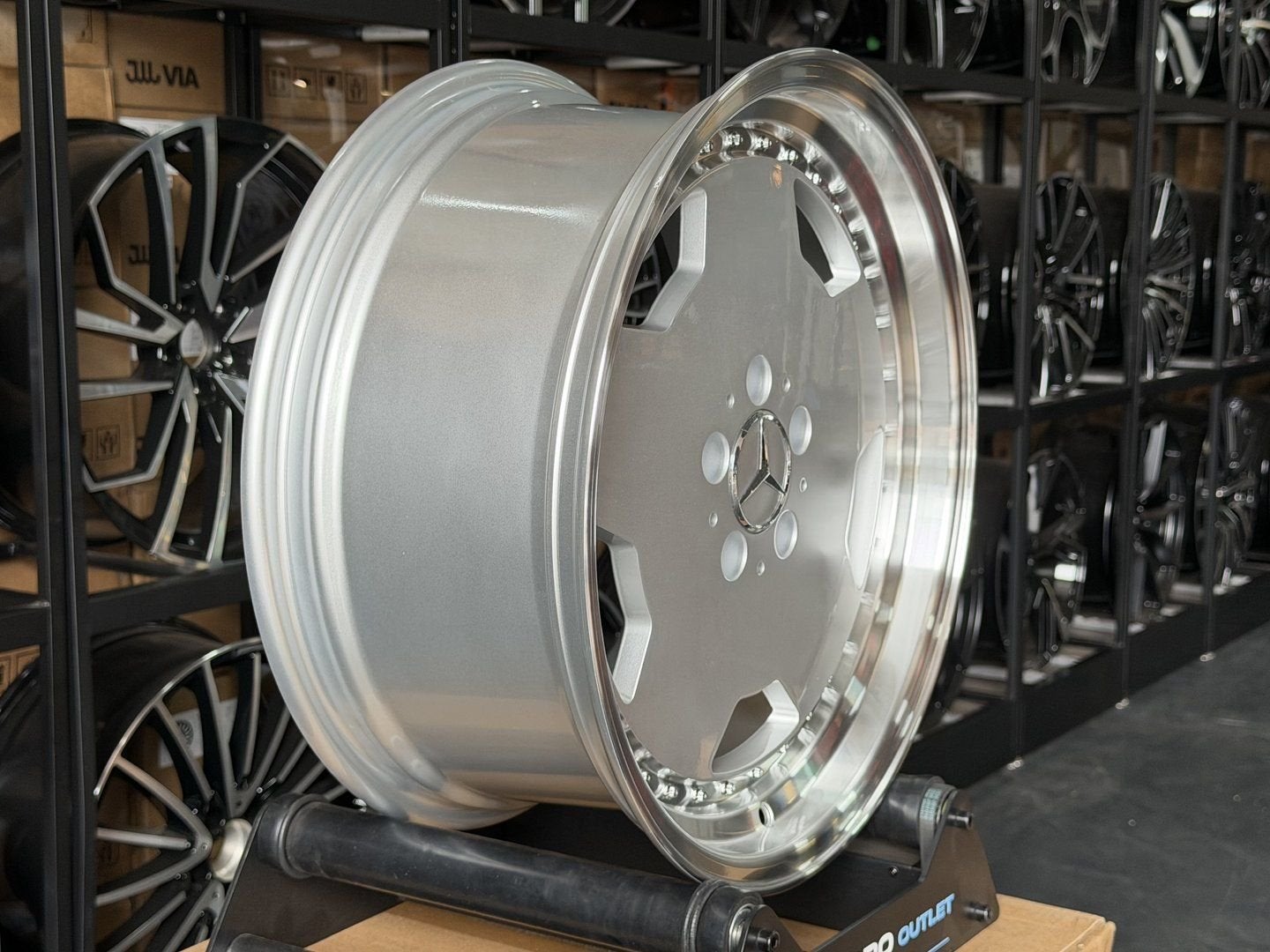 18'' Mercedes Monoblock velgen W124 W126 W129 W140 W170 208, Auto-onderdelen, Velg(en), -, -, Nieuw