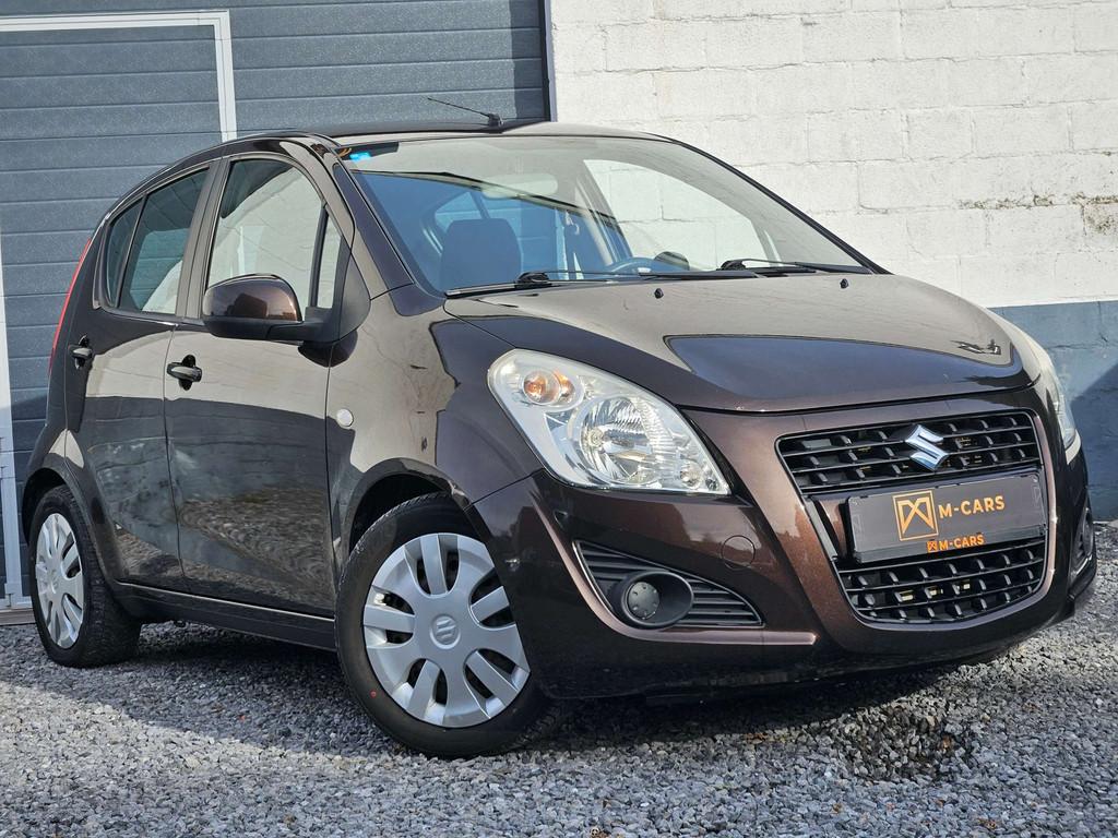 Suzuki Splash Clim*5 portes*104000km* (bj 2014), Auto's, Euro 5, Stof, Zwart, Bruin