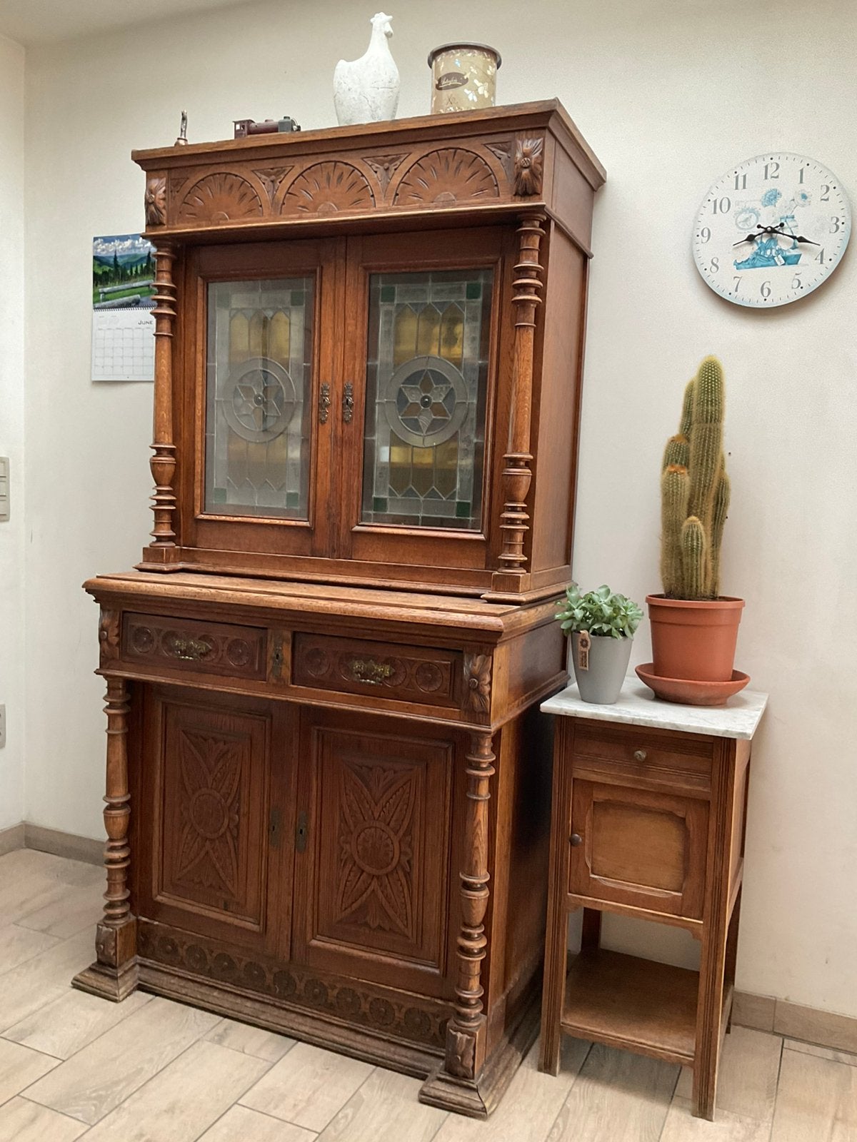 Oude kast, Ophalen