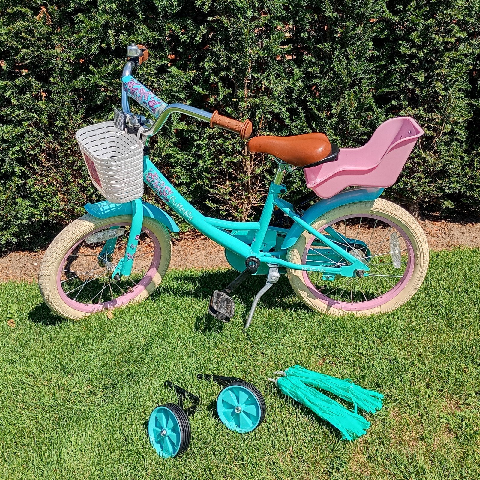 16 inch kinderfiets nogan butterfly, Stabilisateurs, Frein à rétropédalage, Enlèvement, Nogan
