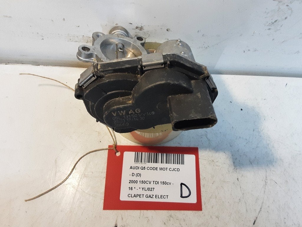 BOITIER PAPILLON Audi Q5 (8RB) (01-2008/05-2017) (05L131501), Auto-Union-Straße  1,
85057  Ingolstadt, DE, Info@audi.de, Audi