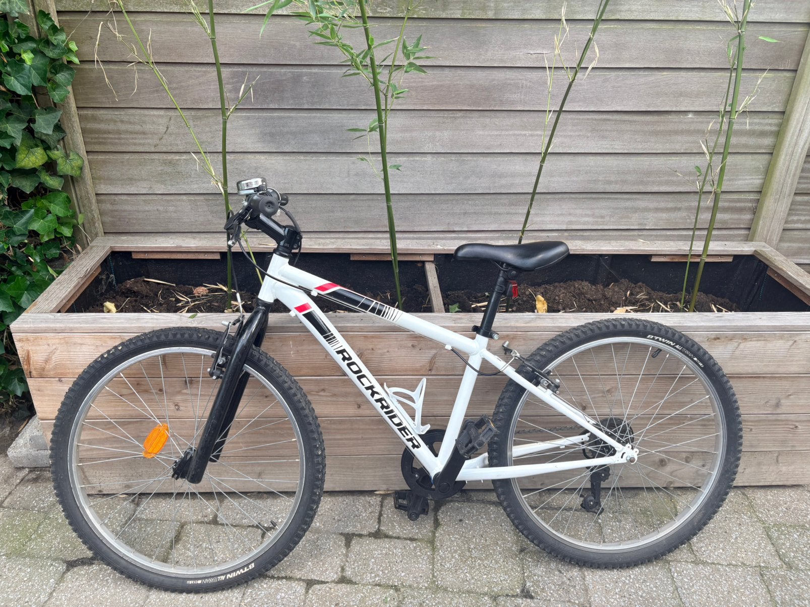 Kinderfiets rockrider, Fietsen en Brommers, Ophalen, Gebruikt, 24 inch, Versnellingen