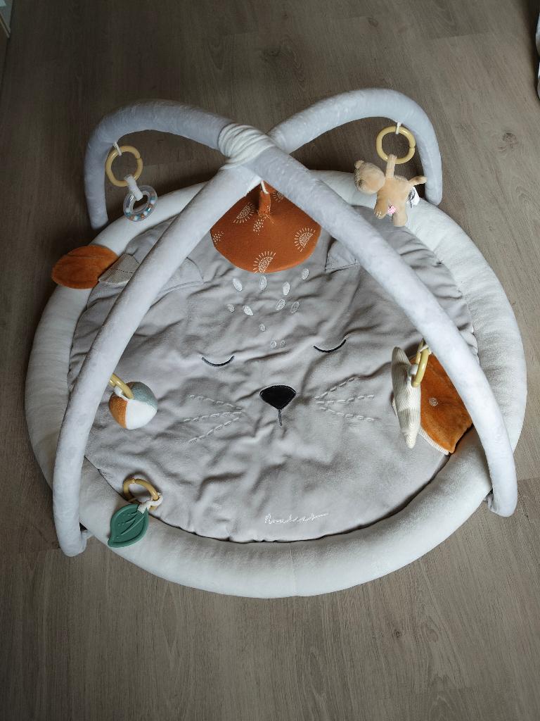 Noukie’s Kendi speeltapijt lichtgrijs, Kinderen en Baby's, Ophalen, Gebruikt