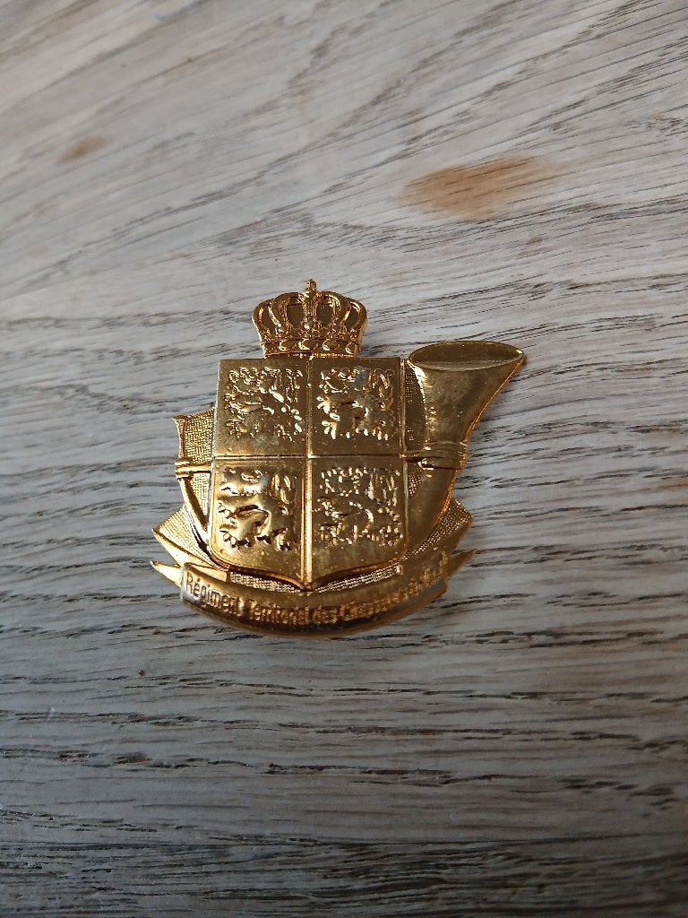 Insigne regiment territorial des chasseurs a pieds, Collections, Envoi, Armée de terre, Emblème ou Badge