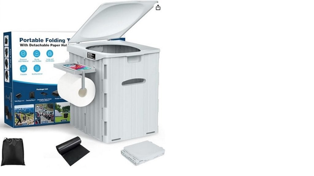 toilette portable de camping neuf, Caravans en Kamperen, Kampeermeubelen, Ophalen, Nieuw, Campingmeubel-accessoire