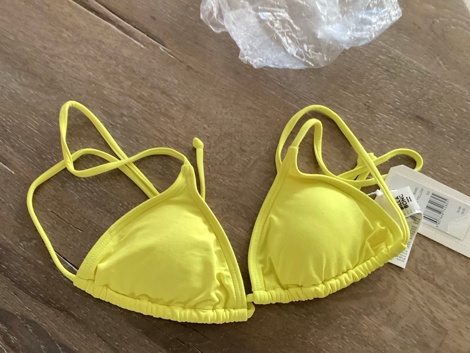 NIEUWE BIKINITOP BILLABONG,MAAT XS! MOOI!!!, Kleding | Dames, Badmode en Zwemkleding, Ophalen of Verzenden, Nieuw, Geel, Bikini