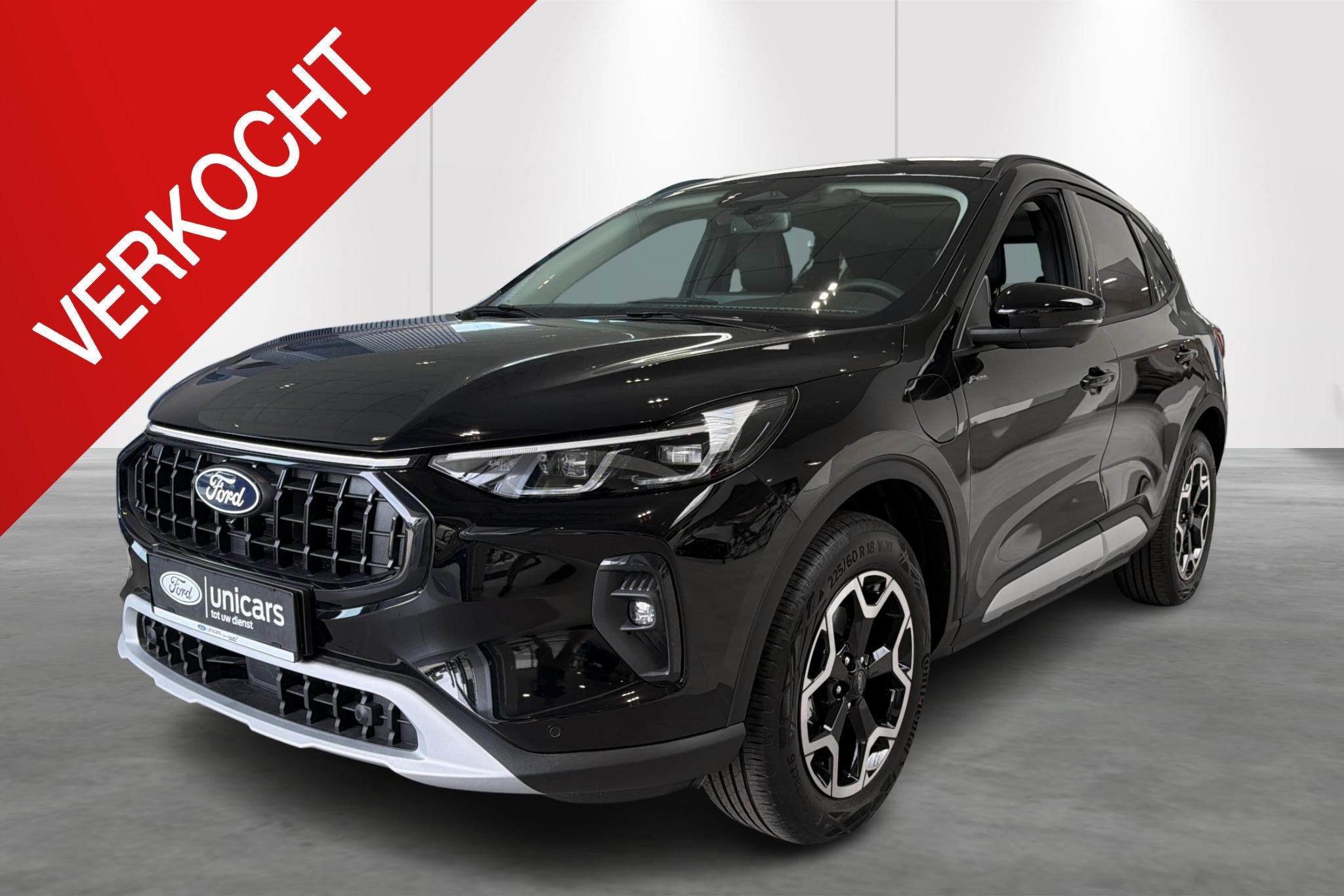 Ford Kuga 2.5i PHEV Aut. 178kW Active X met pano dak, Auto's, Ford, 4 cilinders, Zwart, Plug-in hybride, 5 zetels