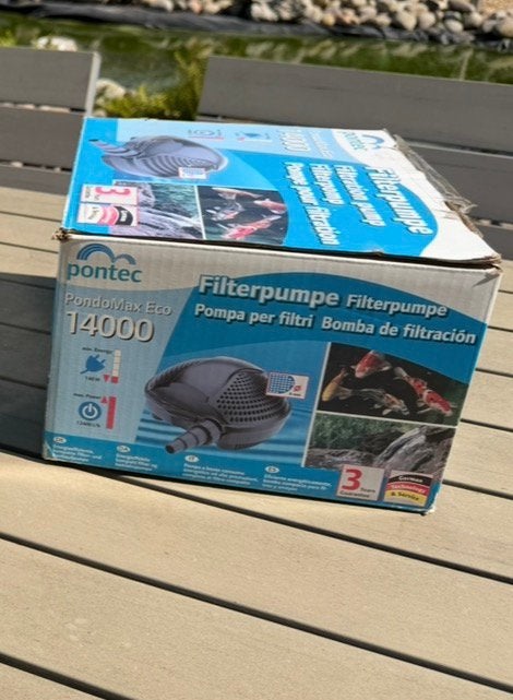 Pompe étang oase pontec 14000 2026, Tuin en Terras, Ophalen, Zo goed als nieuw