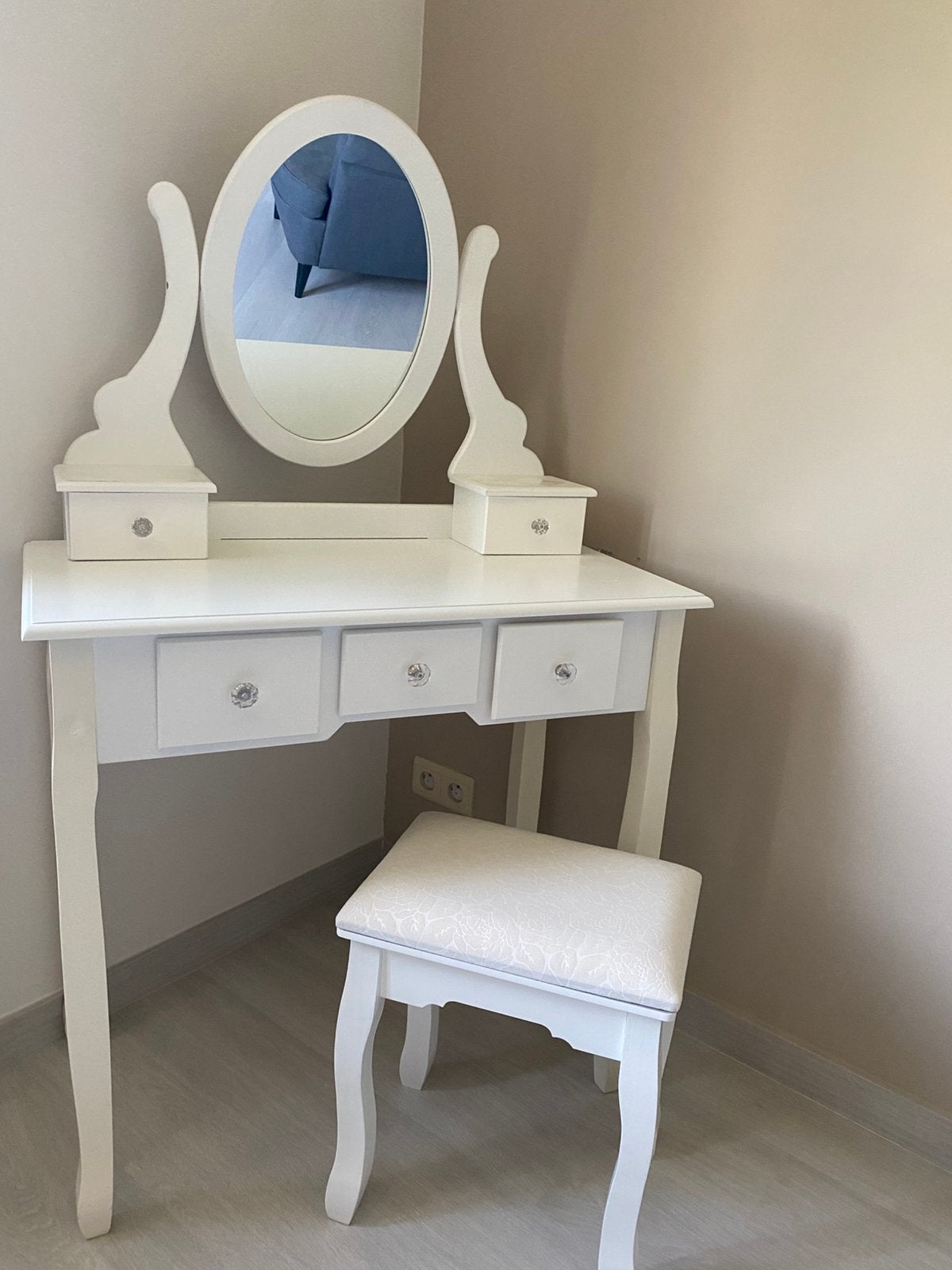 Make-up tafel, Huis en Inrichting, Tafels | Kaptafels, Ophalen, Zo goed als nieuw