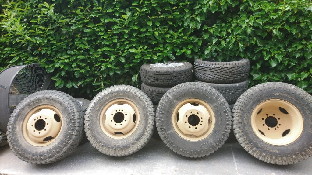 8 gaats dually wielen Chevrolet Dodge GMC Ford 8 x 165.1, Ophalen, Overige, 16 inch, Banden en Velgen