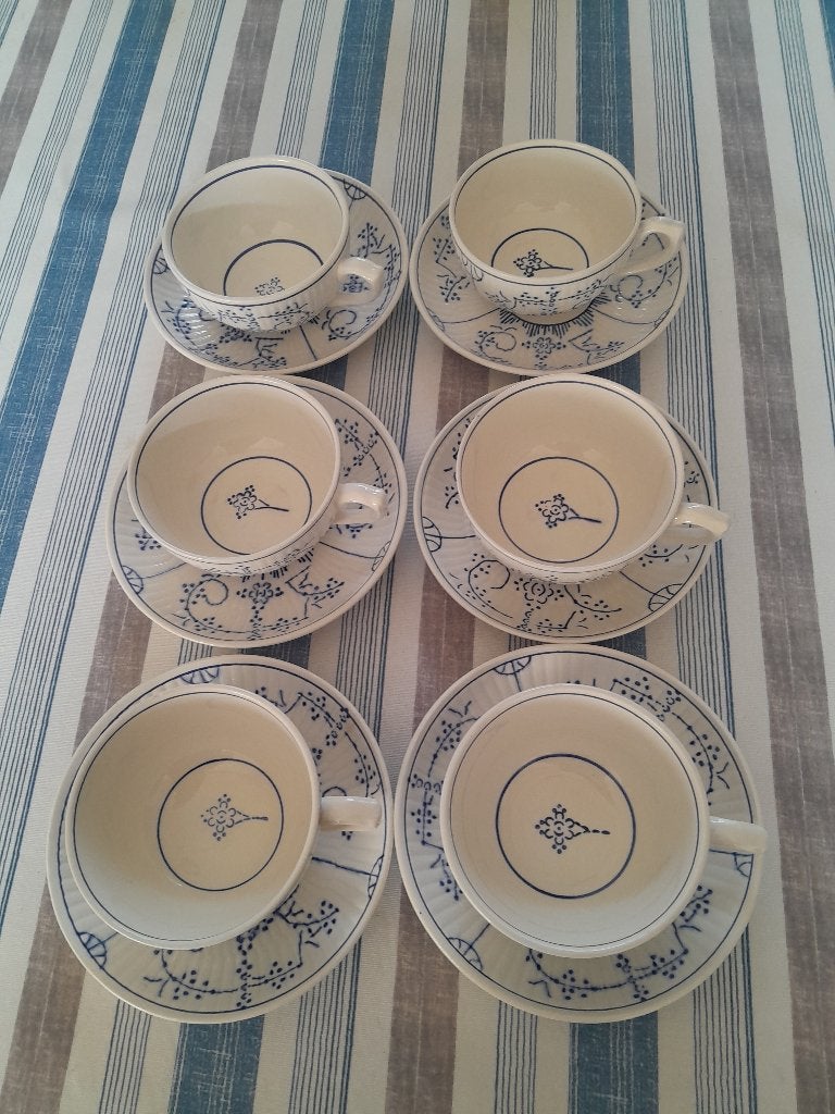 Boch Copenhague 6 Grandes Tasses N2 Bon État, Enlèvement ou Envoi
