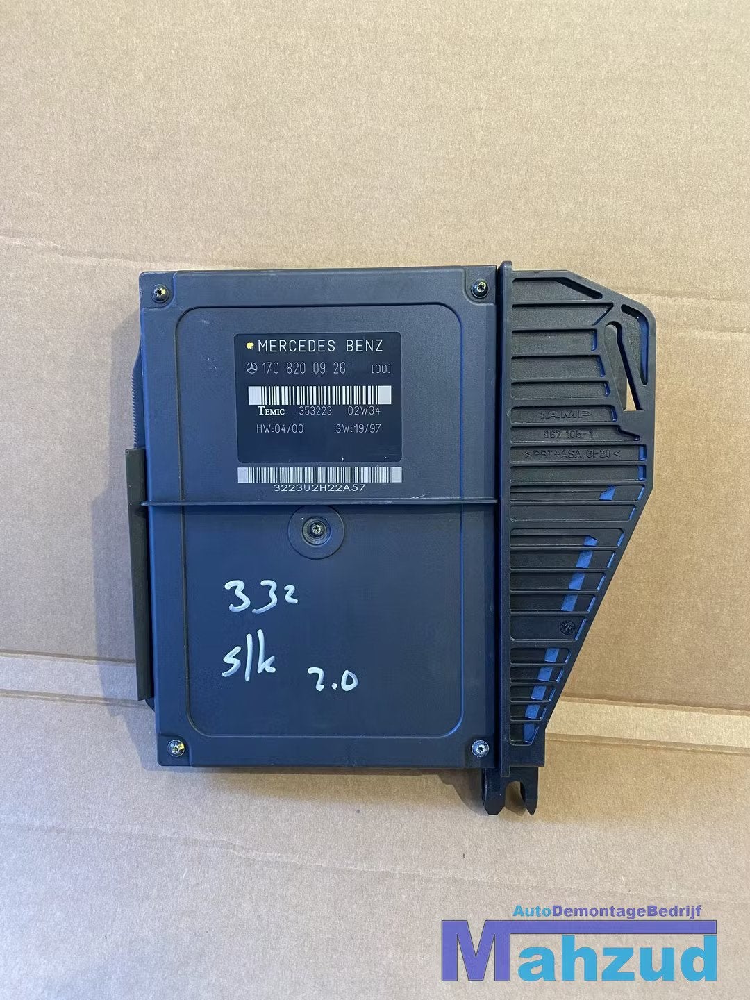 MERCEDES SLK R170 Cabriodak module computer 1708200926, Mercedes-Benz AG, Mercedes-Benz, Utilisé, Mercedesstrasse 120
70372  Stuttgart, DE