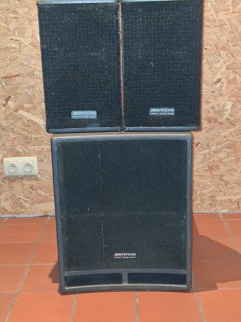 JB SYSTEMS CPX-15A SUB /CPX-8 TOPS, Muziek en Instrumenten, Ophalen, Gebruikt, Dj-set, Overige merken