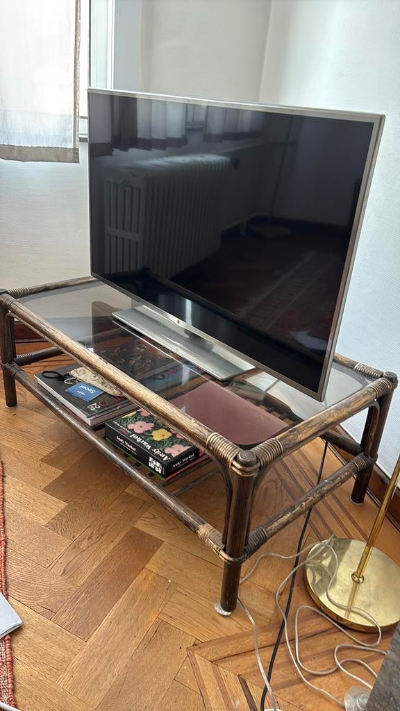 Meuble tv meuble cafe - coffee table, Verre, Moins de 100 cm, 100 à 150 cm, Enlèvement