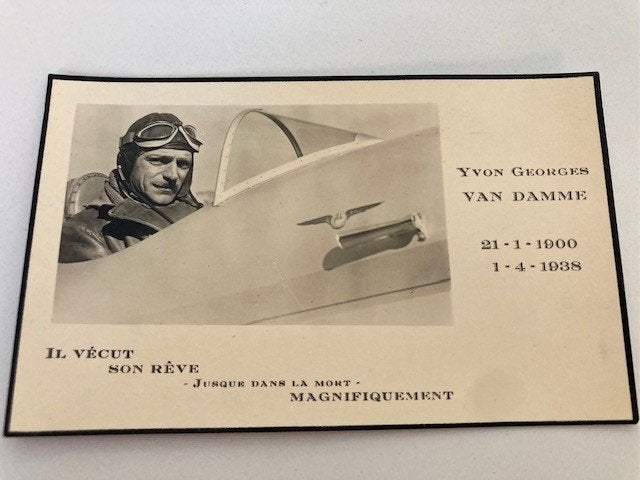 Van Damme, pilote de BP, Enlèvement ou Envoi, Armée de l'air, Photo ou Poster