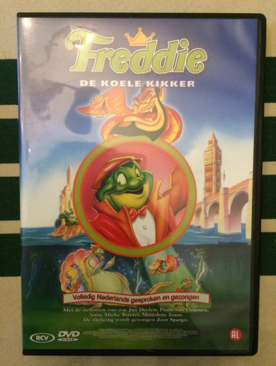DVD Freddie De Koele Kikker, Animatie, Alle leeftijden, Nederlands, Overige soorten