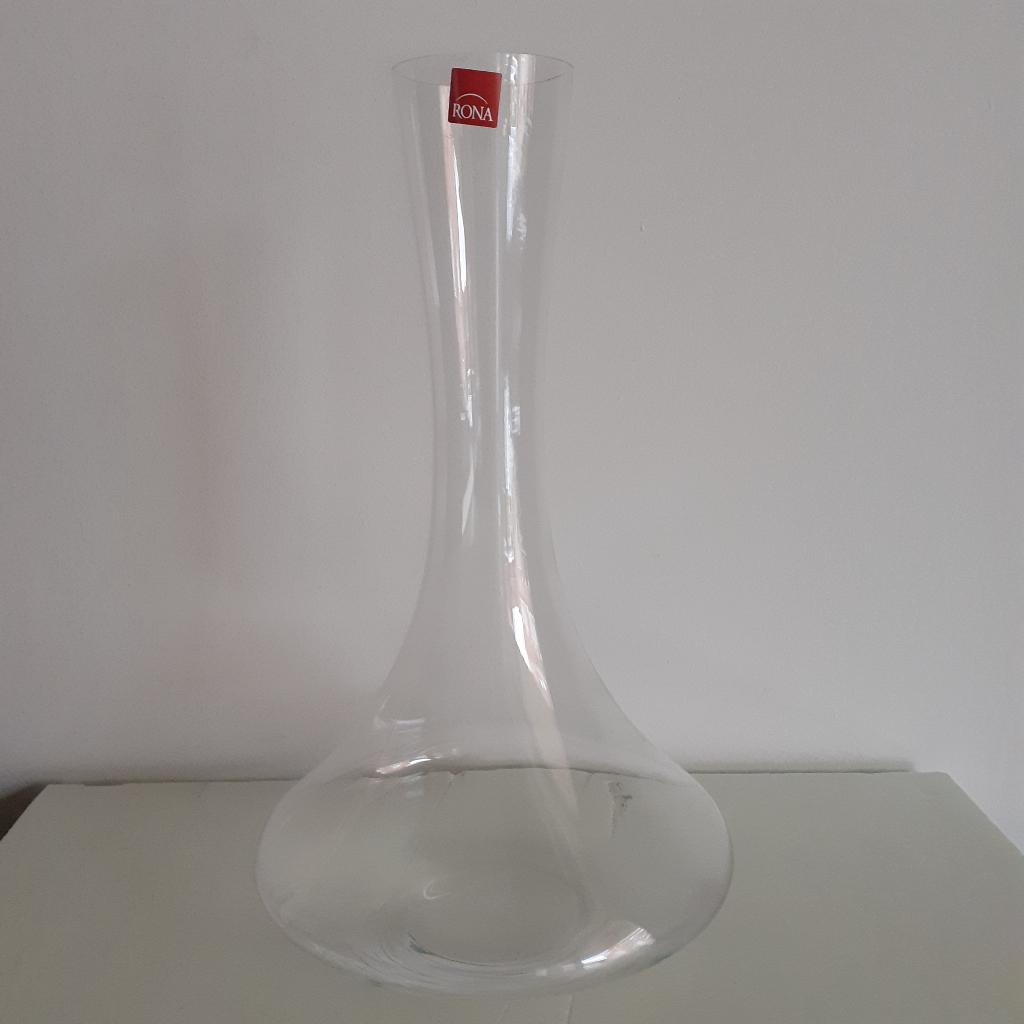 RONA Nieuwe decanteerkaraf Model: SALTA" Prijs: € 15, Glas of Glazen, Nieuw, Ophalen of Verzenden, Glas