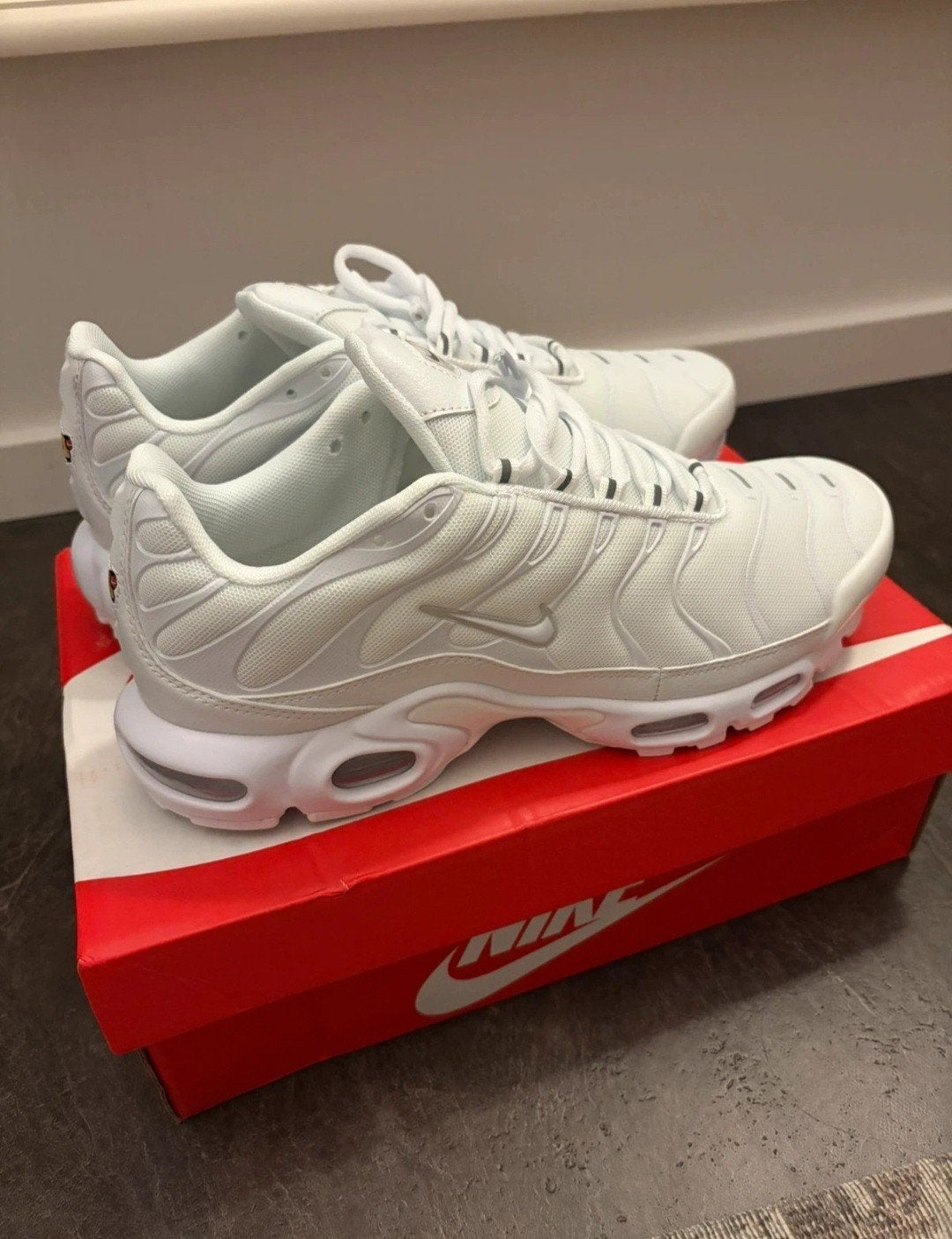 Nieuwe Nike Air Max TN wit maat 44, Kleding | Heren, Nike air max, Wit, Nieuw, Ophalen of Verzenden