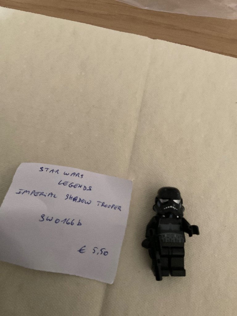 Figurine Lego Star Wars SW0166b Imperial Shadow Trooper, Enfants & Bébés, Jouets | Duplo & Lego, Lego, Comme neuf, Minifigurine