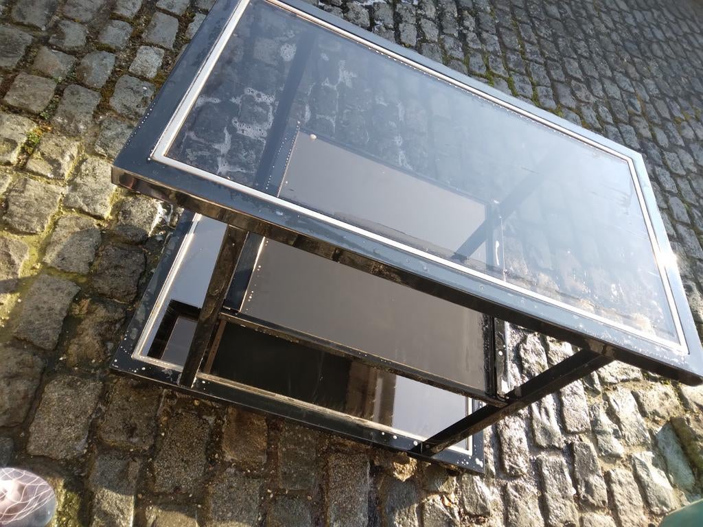 Salontafeltje of bartafeltje of bijzettafeltje, Huis en Inrichting, Tafels | Salontafels, Ophalen, Glas