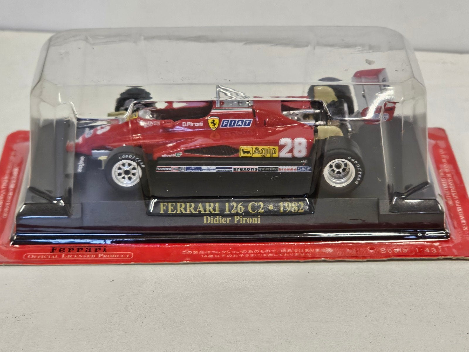 FERRARI 126 C2 1982 Didier Pironi

1982

Didier Pironi, Enlèvement ou Envoi
