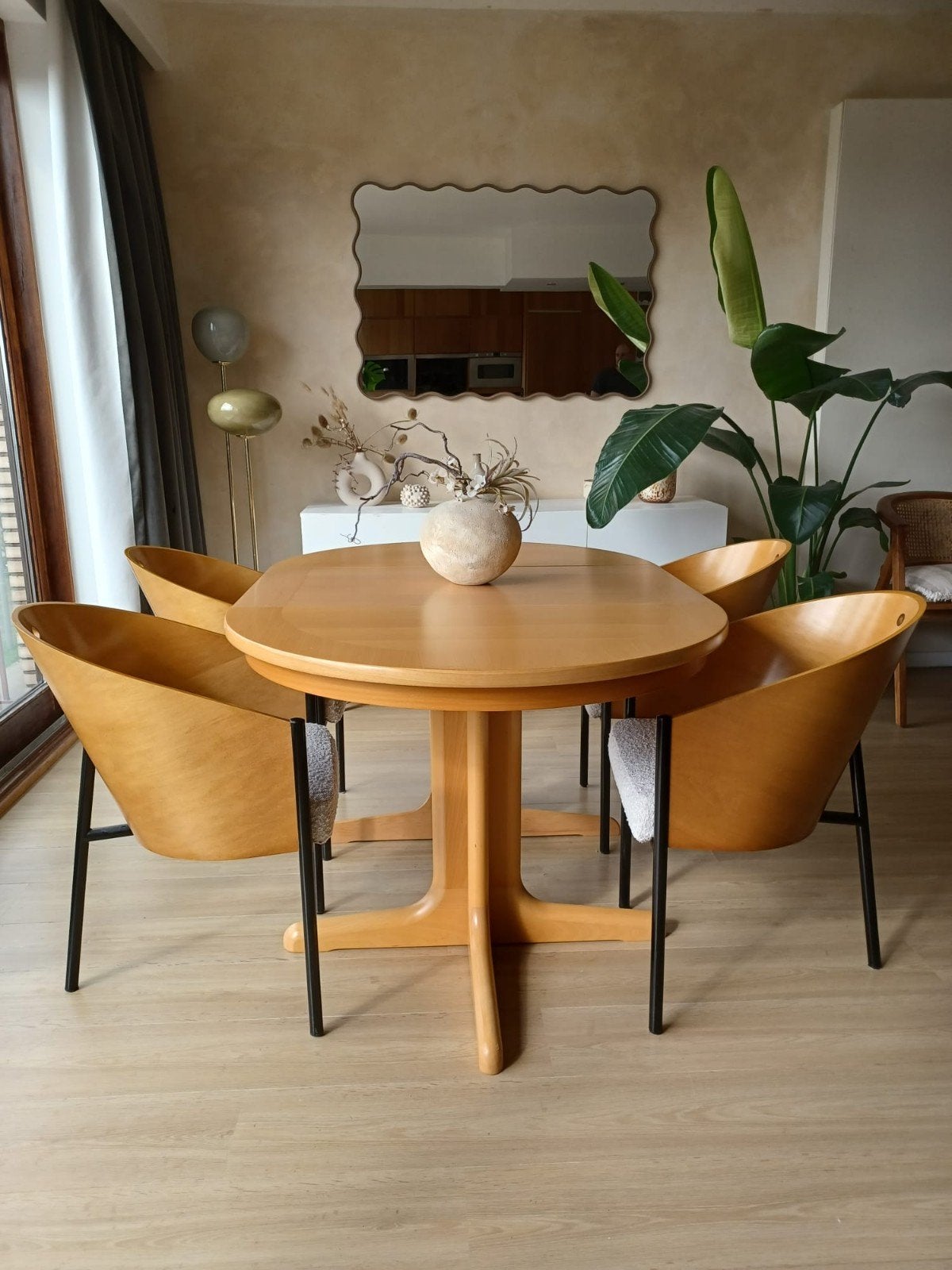 Philippe Starck Costes design stoelen 4stuks., Huis en Inrichting, Ophalen, Hout, Vintage, Vier