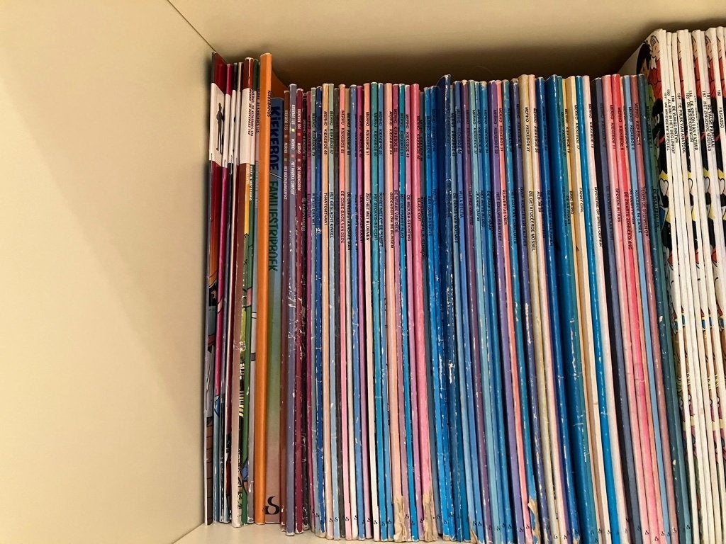 Kiekeboe — lot van 50 strips (Merho), nrs 1 t/m 140, Boeken, Stripverhalen, Ophalen, Gelezen, Merho