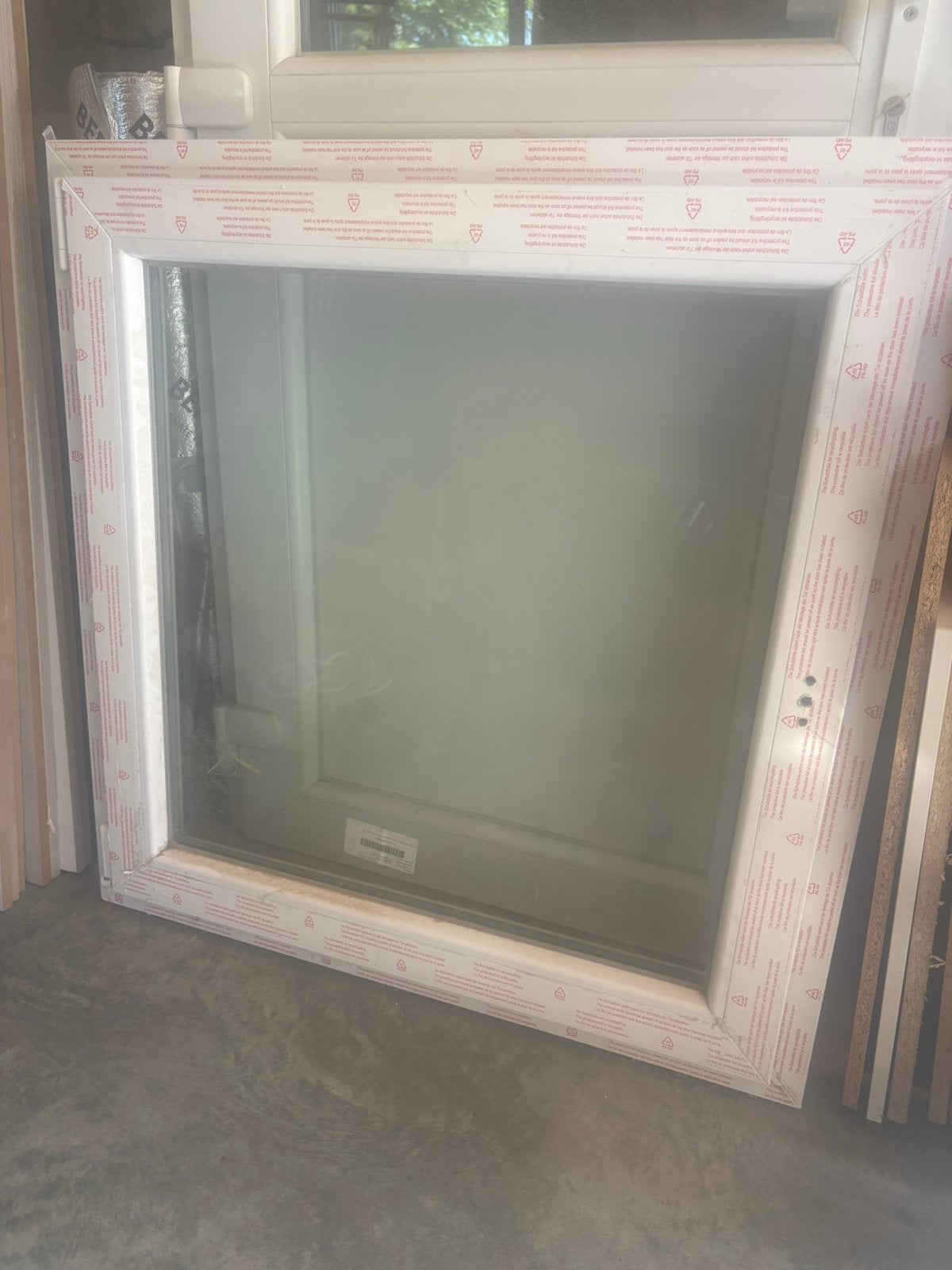 Châssis pvc 960x980, Bricolage & Construction, Enlèvement, Comme neuf