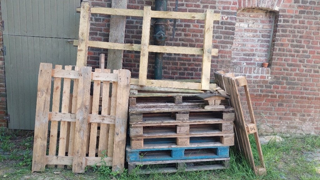 gratis hout, Tuin en Terras, Brandhout, Minder dan 3 m³, Ophalen, Overige houtsoorten