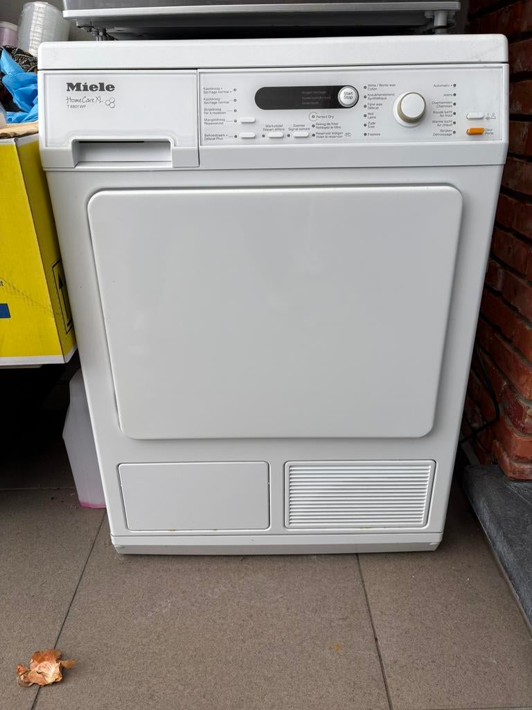 MIELE droogkast HomeCare XL T 8801 WP, Elektronische apparatuur, Ophalen, Zo goed als nieuw