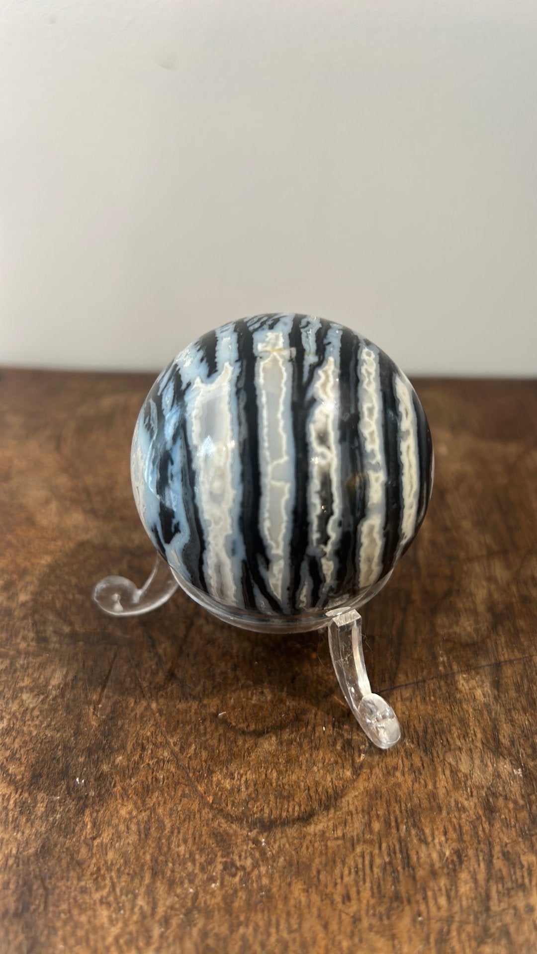 sphère en jaspe zèbre (parfois appelé zebra jasper ), Enlèvement ou Envoi, Minéral