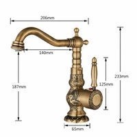 Robinet de cuisine rétro/robinet de bain/robinet en laiton/, Neuf, Lavabo ou Évier, Moins de 25 cm, Moins de 100 cm