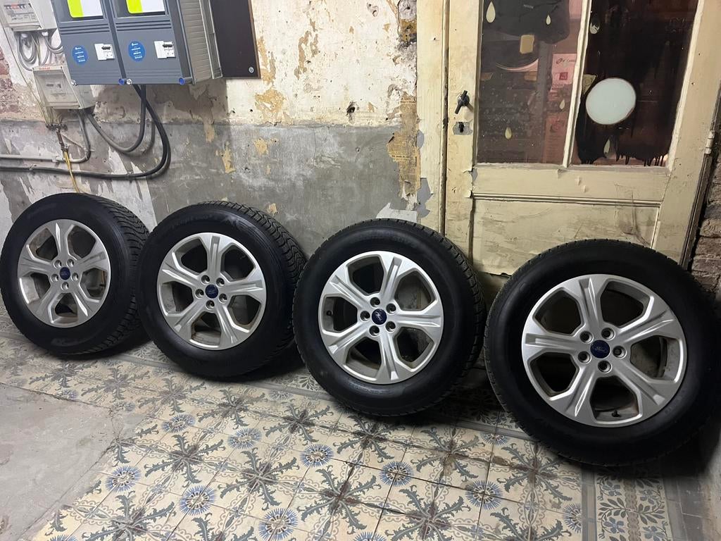 Originele Ford Kuga Velgen incl banden, Auto-onderdelen, Banden en Velgen, Ophalen, Winterbanden, Band(en)