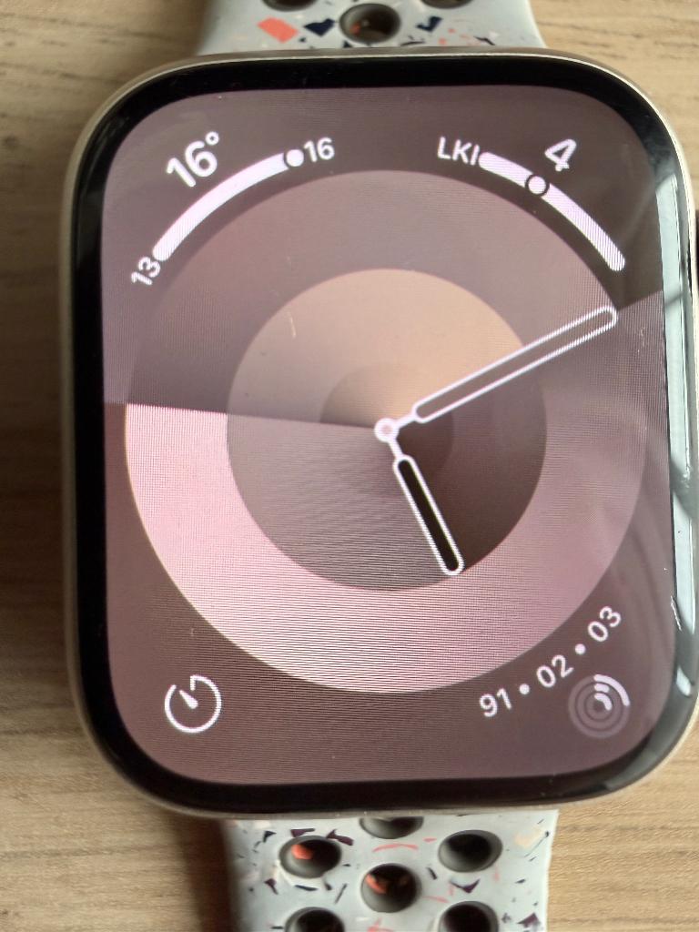 Apple watch serie 9, Étanche, Enlèvement ou Envoi, Rose, IOS