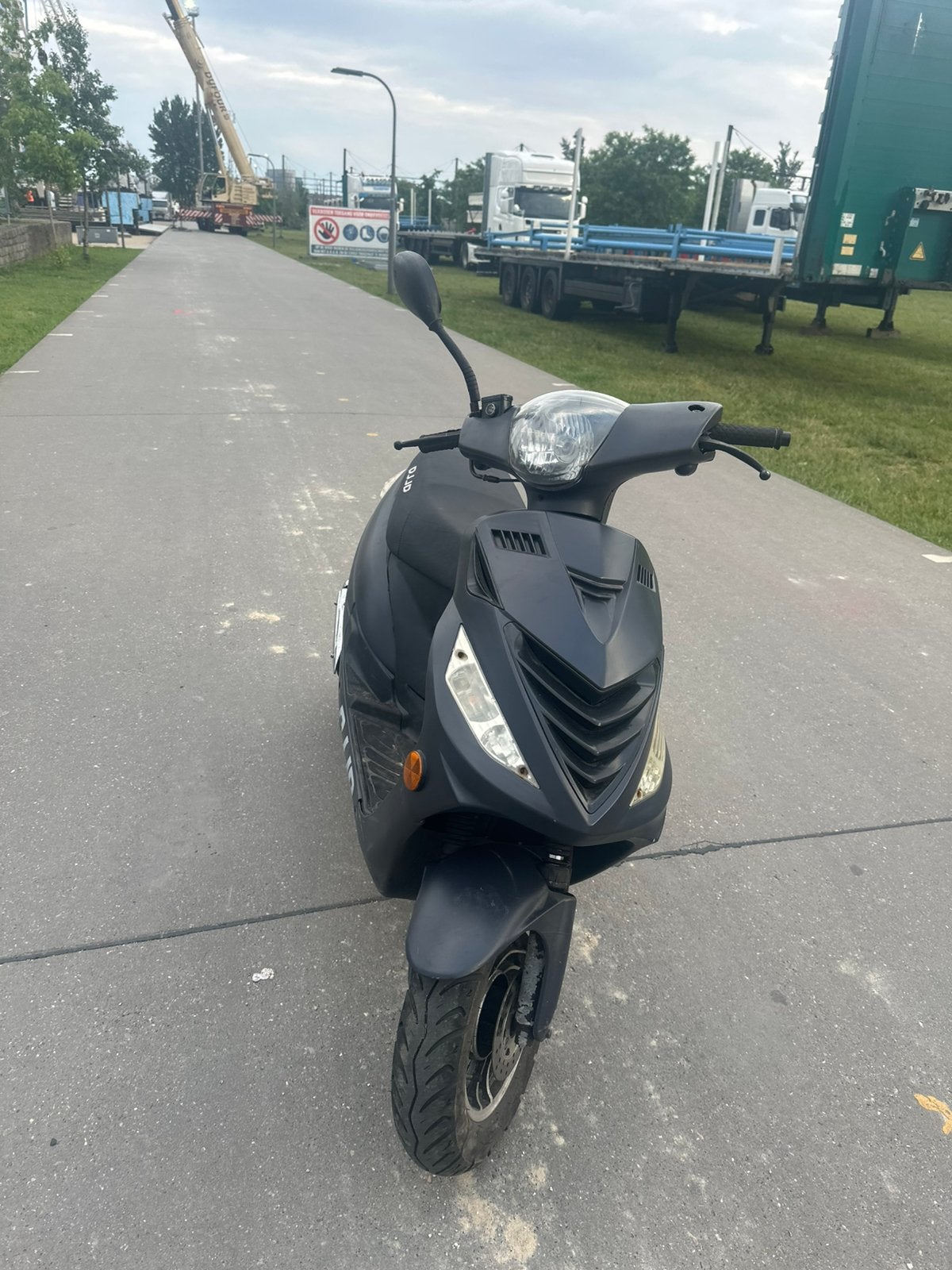 Scooter Djjd, Enlèvement, Utilisé, Essence