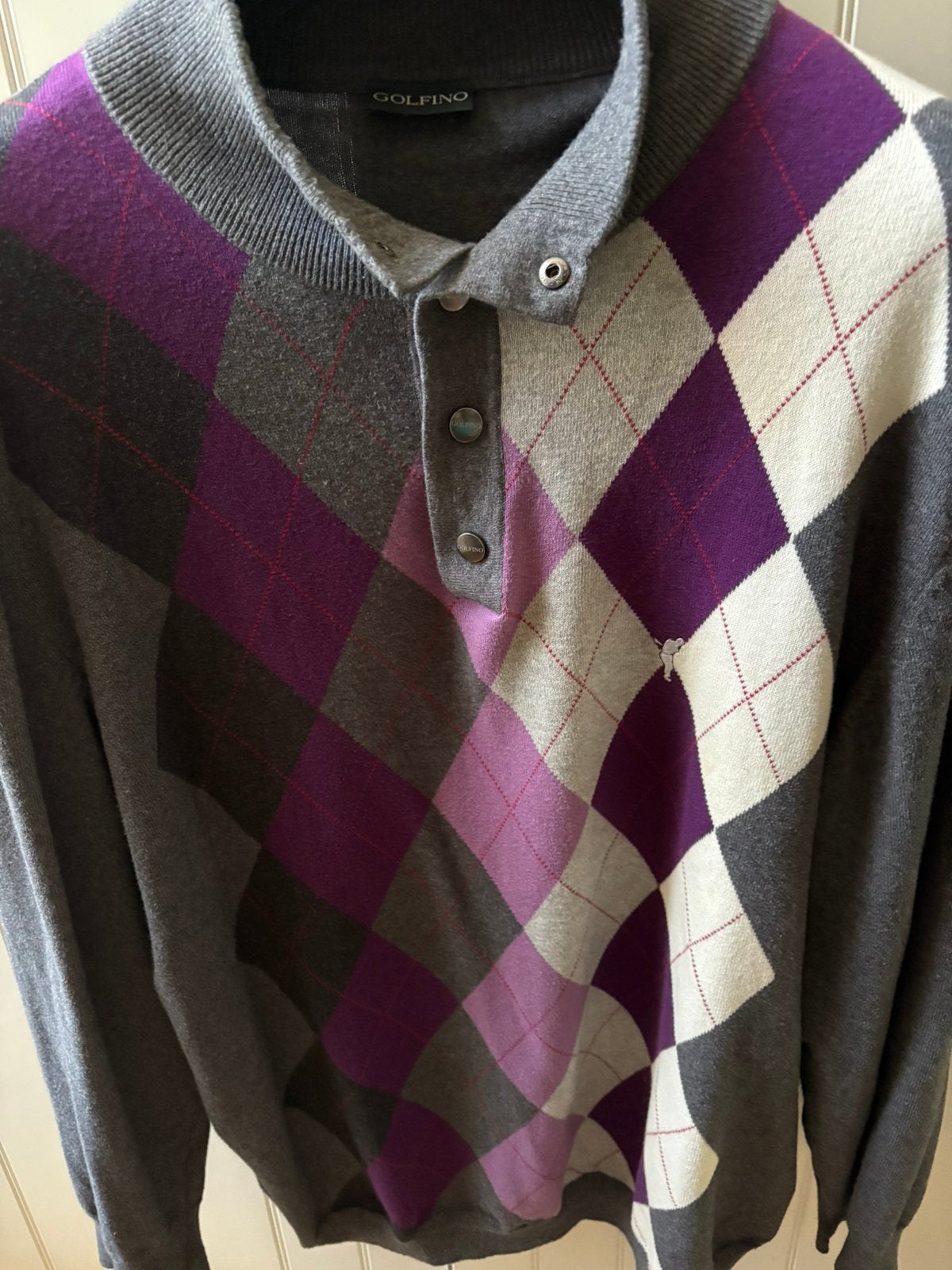 Golfino herentrui, Ophalen, Gedragen, Maat 56/58 (XL), Grijs