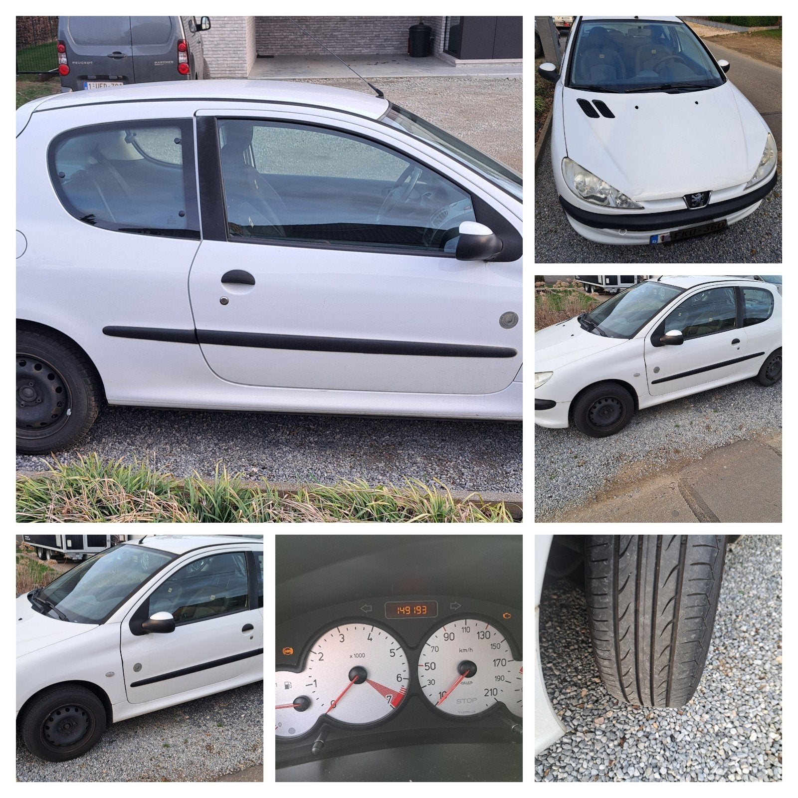 Peugeot 206., Enlèvement, Peugeot