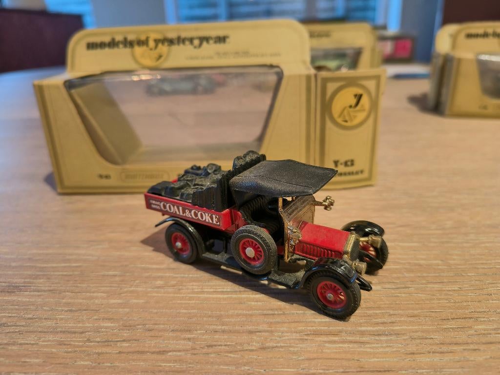 Matchbox: 1918 Crossley Coal & Coke Y-13, Ophalen of Verzenden, Bus of Vrachtwagen