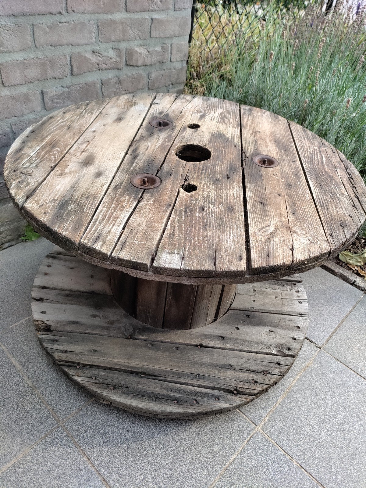 Schilderij en rond Haspel.., Tuin en Terras, Ophalen, Rond