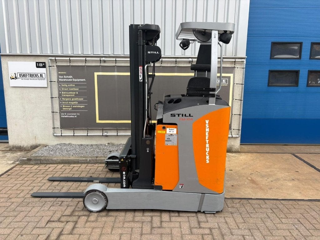 VS-23062 Reachtruck Still fmx14 Vorkenspreider, Gebruikt
