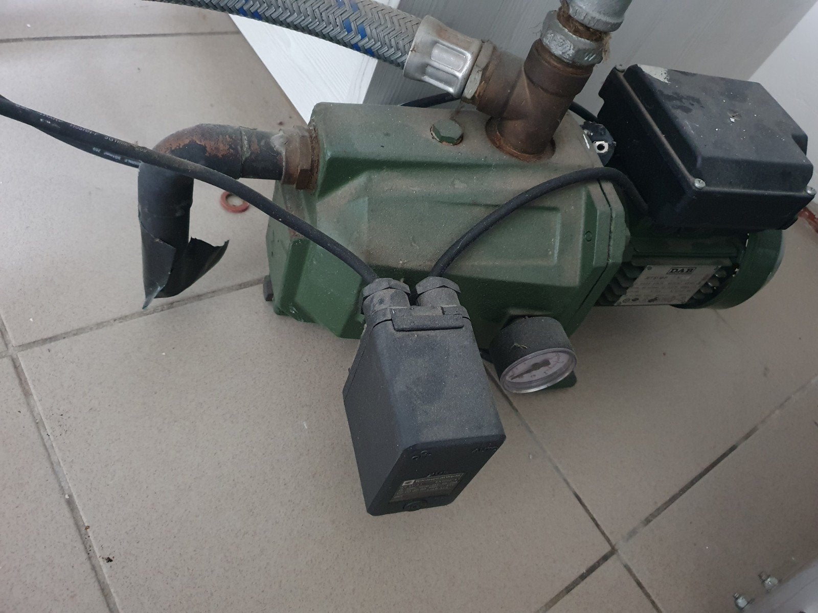waterpomp met drukvat zimet 60liter werkend, Tuin en Terras, Ophalen of Verzenden