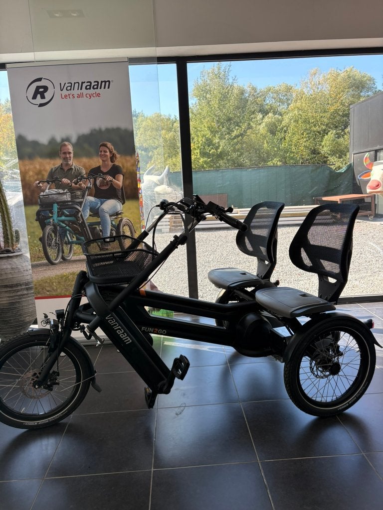 Vélo Duo Fun2Go Van Raam 23,5 Ah NEUF, Enlèvement, Neuf, Frein à disque, Fun2go van raam