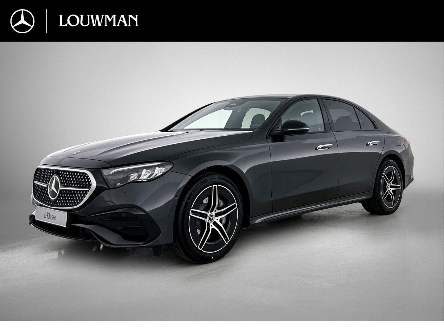 Mercedes-Benz E 300 e Business Solution AMG | Comfortpakket, Autos, Mercedes-Benz, Argent ou Gris, Achat, Noir, Berline